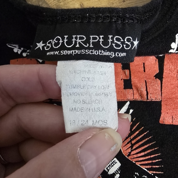 Pantera 2008 Daddys Little Thrasher Graphic Onseie Bodysuit Size 18-24 Months - Picture 5 of 7